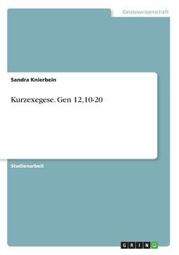 portada Kurzexegese. Gen 12,10-20 (in German)