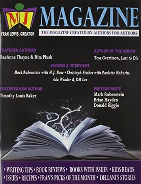 portada Mj Magazine November - Written by Authors for Authors (en Inglés)