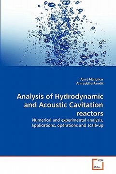 portada analysis of hydrodynamic and acoustic cavitation reactors (en Inglés)