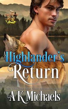 portada Highland Wolf Clan, Book 5, A Highlander's Return (en Inglés)