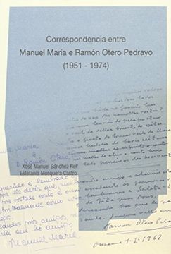 portada Correspondencia entre Manuel María e Ramón Otero Pedrayo (in Galician)