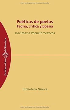 portada Poeticas de Poetas: Teoria, Critica y Poesia