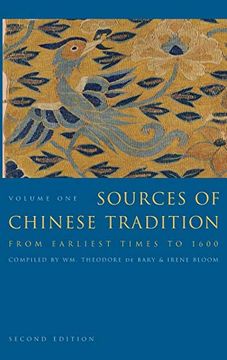 portada Sources of Chinese Tradition (Volume One) 