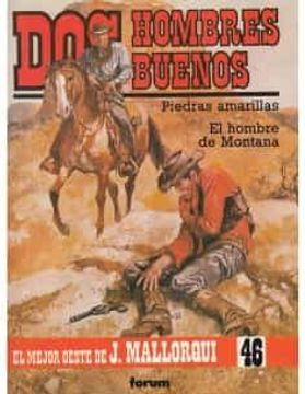 portada Dos Hombres Buenos -Piedras Amarillas/El Hombre de Montana