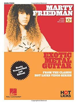 portada Marty Friedman - Exotic Metal Guitar: From the Classic hot Licks Video Series 
