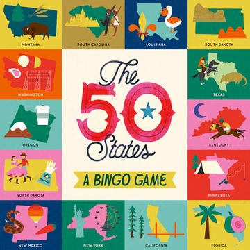 portada The 50 States Bingo Game: A Bingo Game for Explorers (en Inglés)