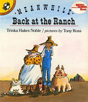 portada Meanwhile Back at the Ranch (Trade Edn) (Picture Puffin) (in English)