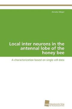 portada local inter neurons in the antennal lobe of the honey bee (en Inglés)