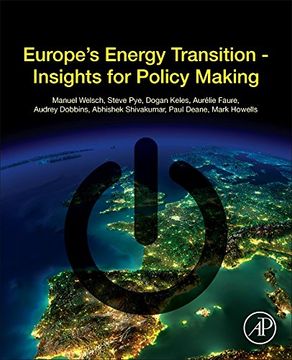 portada Europe’S Energy Transition: Insights for Policy Making (in English)