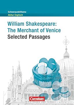 portada Schwerpunktthema Abitur Englisch: The Merchant of Venice: Textheft (en Inglés)