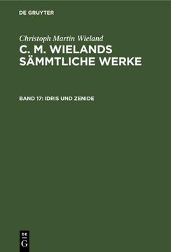 portada Idris und Zenide (en Alemán)