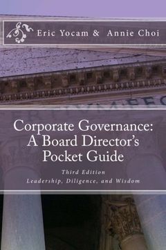 portada Corporate Governance: A Board Director's Pocket Guide: Leadership, Diligence, and Wisdom