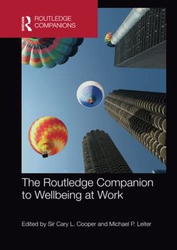 portada The Routledge Companion to Wellbeing at Work (Routledge Companions in Business, Management and Marketing) (in English)