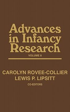 portada advances in infancy research, volume 8 (in English)