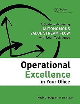 portada Operational Excellence in Your Office: A Guide to Achieving Autonomous Value Stream Flow with Lean Techniques (en Inglés)