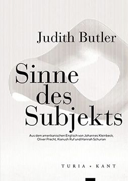 portada Sinn und Sinnlichkeit des Subjekts (in German)