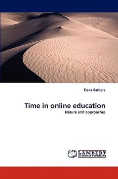 portada time in online education (in English)
