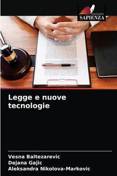 portada Legge e nuove tecnologie (en Italiano)