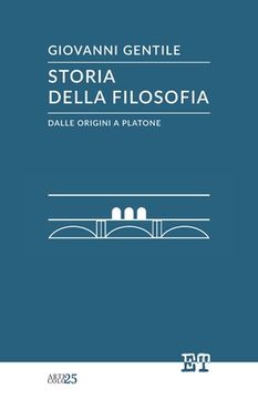 portada Storia della filosofia dalle origini a Platone (en Italiano)