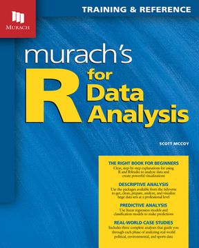 portada Murach's r for Data Analysis (Paperback or Softback)