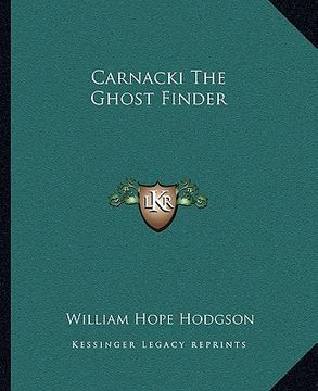 portada carnacki the ghost finder (en Inglés)