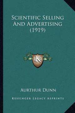 portada scientific selling and advertising (1919) (in English)