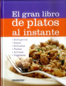 portada El Gran Libro de Platos al Instante (in Spanish)