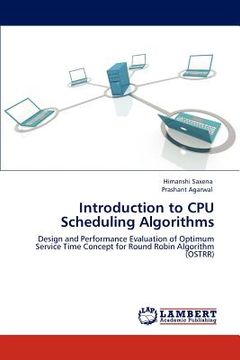 portada introduction to cpu scheduling algorithms (en Inglés)