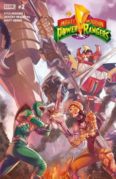 portada Mighty Morphin Power Rangers #2a
