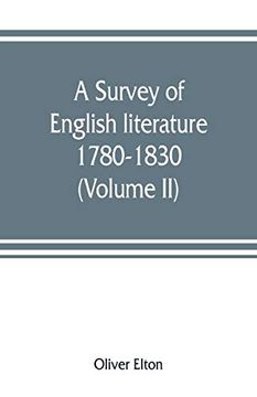 portada A Survey of English Literature, 1780-1830 (Volume ii) 