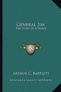 portada general jim: the story of a horse (in English)