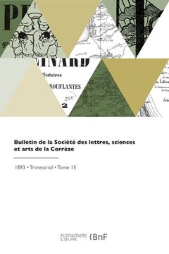 portada Bulletin de la Société des lettres, sciences et arts de la Corrèze (en Francés)