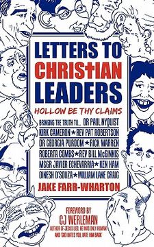 portada letters to christian leaders - hollow be thy claims (en Inglés)
