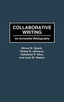 portada Collaborative Writing: An Annotated Bibliography (Bibliographies and Indexes in Education) 