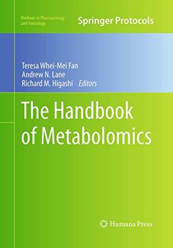 portada The Handbook of Metabolomics (Methods in Pharmacology and Toxicology) (en Inglés)