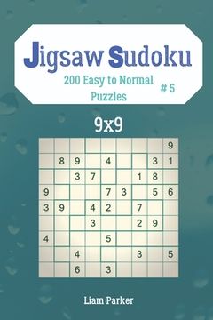 portada Jigsaw Sudoku - 200 Easy to Normal Puzzles 9x9 vol.5 (en Inglés)