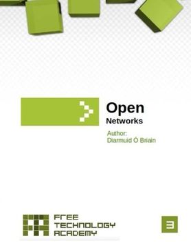 portada Open Networks: Free Technology Academy: Volume 3