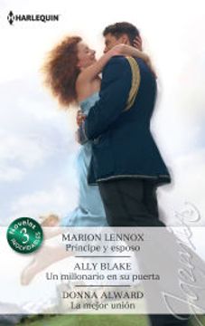 portada Príncipe y Esposo; Un Millonario en su Puerta; La Mejor Unión (Omnibus Jazmin)