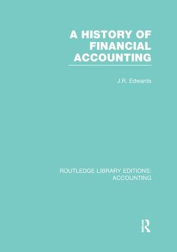 portada A History of Financial Accounting (Rle Accounting) (in English)