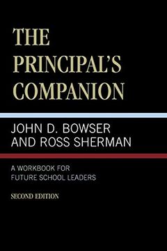 portada The Principal's Companion: A Workbook for Future School Leaders (en Inglés)