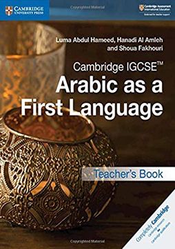 portada Cambridge Igcse™ Arabic as a First Language Teacher's Book (Cambridge International Igcse) (en Árabe)