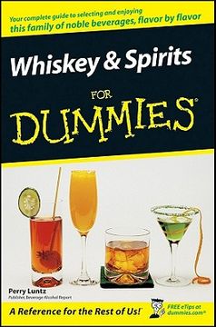 portada Whiskey and Spirits For Dummies (en Inglés)