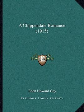 portada a chippendale romance (1915) (in English)