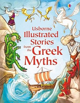 portada Illustrated Stories From the Greek Myths (Illustrated Story Collections) 