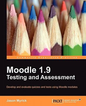 portada moodle 1.9 testing and assessment (en Inglés)