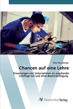 portada Chancen auf eine Lehre (in German)