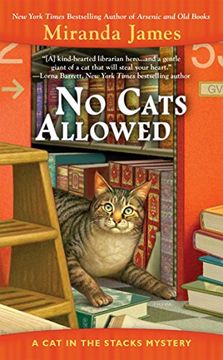 portada No Cats Allowed: A cat in the Stacks Mystery (in English)