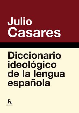 portada Diccionario Ideológico de la Lengua Española (in Spanish)