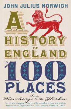 portada history of england in 100 places: from stonehenge to the gherkin