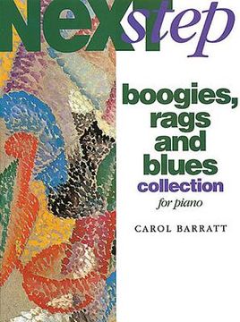 portada carol barratt: next step boogies, rags and blues collection for piano (in English)